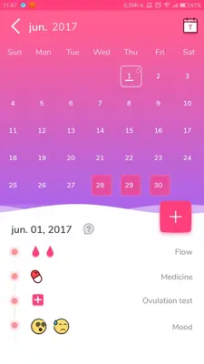 Period Tracker android App screenshot 5